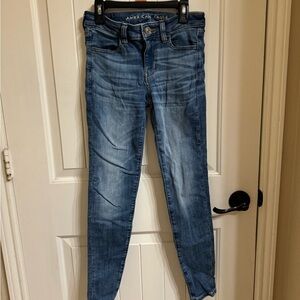 DARK BLUE | JEGGING | STRETCH | WORN